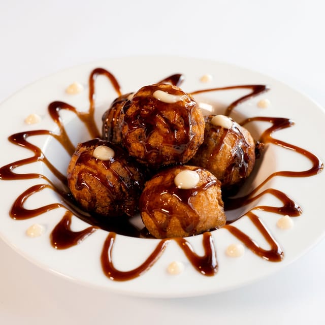 Takoyaki.