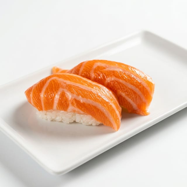 Salmon Sushi.